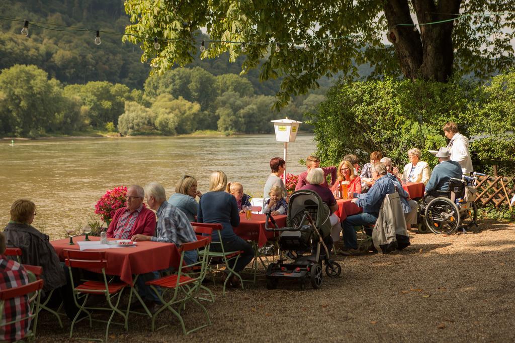 Hotel Leyscher Hof Leutesdorf Buitenkant foto